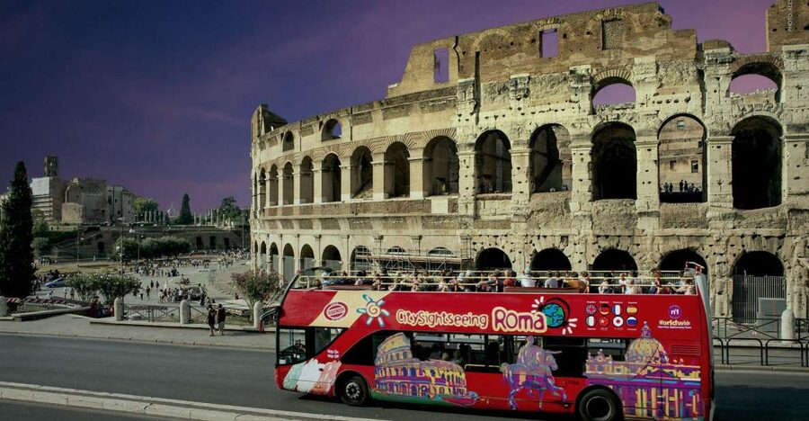 Rome: City Highlights Open-Top Bus Night Tour - Rome After Dark, Without the Daytime Rush