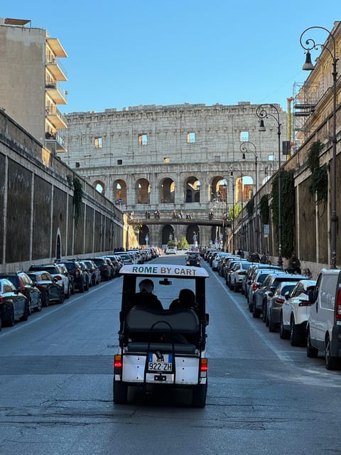 Rome: City Highlights Private Golf Cart Tour - Key things to know before you ride