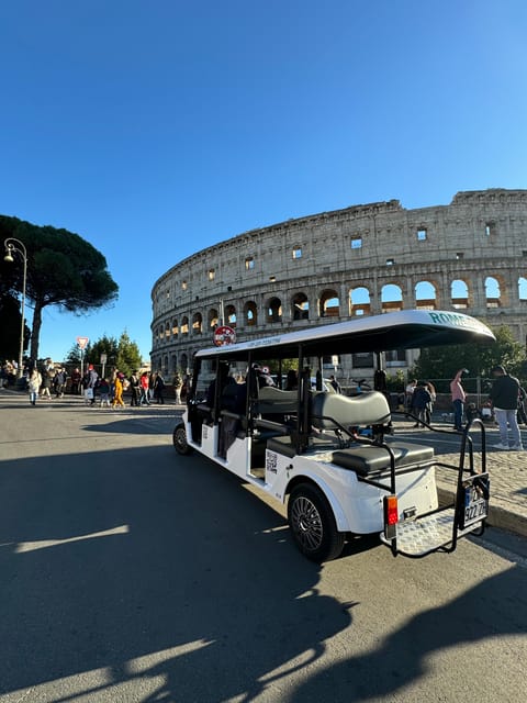 Rome: City Highlights Private Golf Cart Tour - Choosing your pickup and drop-off, and how the route gets tailored