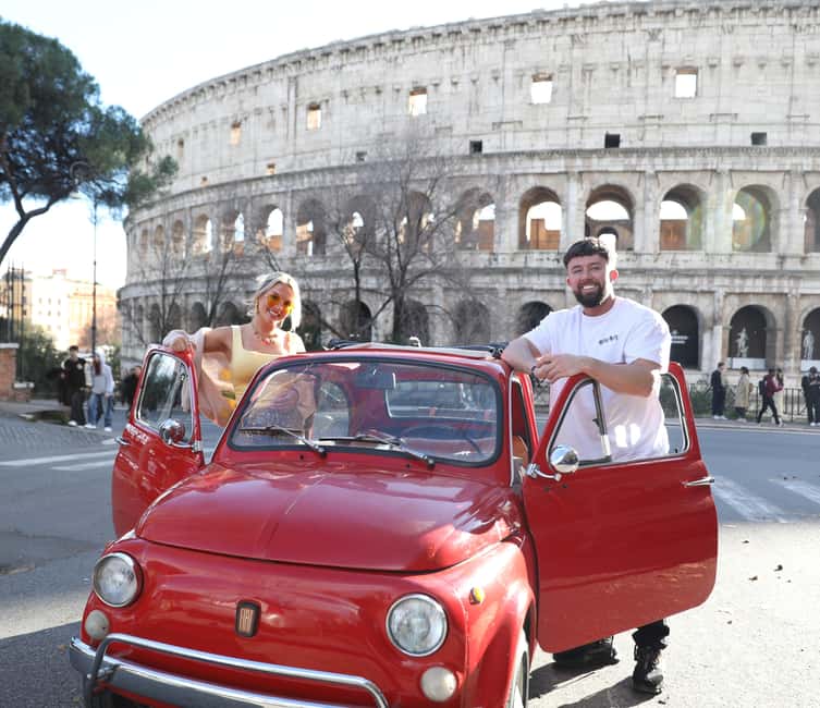 Rome: City Tour in a Retro Fiat 500 with Photo Stops - Fontana dell’Acqua Paola, A Baroque Fountain Moment