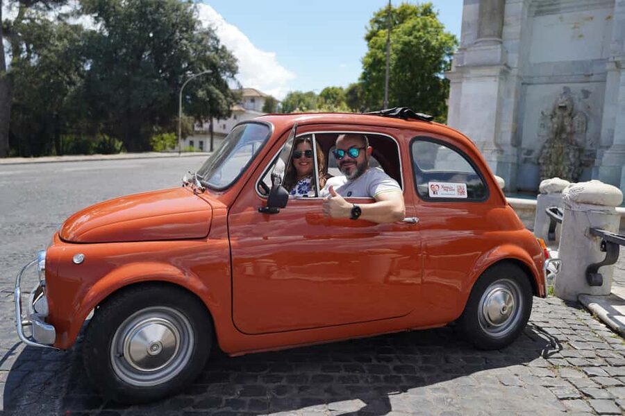 Rome: City Tour in a Retro Fiat 500 with Photo Stops - Meet at Oppio Caffè, Then Start Shooting Early