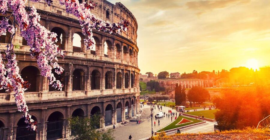 Rome: Colosseum, Ancient Rome Tour or AudioGuided Tour - Entering the Colosseum, from meeting point to security checks