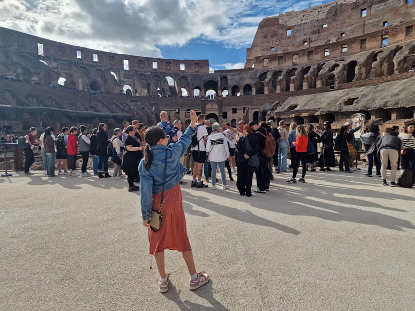Rome: Colosseum Arena Access and Ancient Rome Guided Tour - Timing, Walking Pace, and What 3 to 3.5 Hours Actually Feels Like