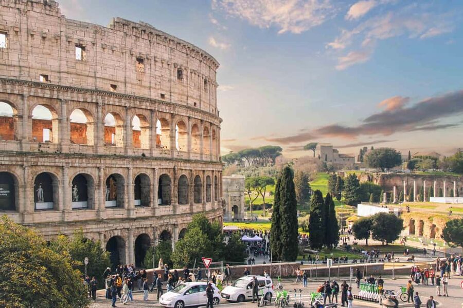 Rome: Colosseum Arena, Forum & Palatine Hill Guided Tour - On the Arena Floor: Gladiator Gate, Dungeons, and the Shock of Scale