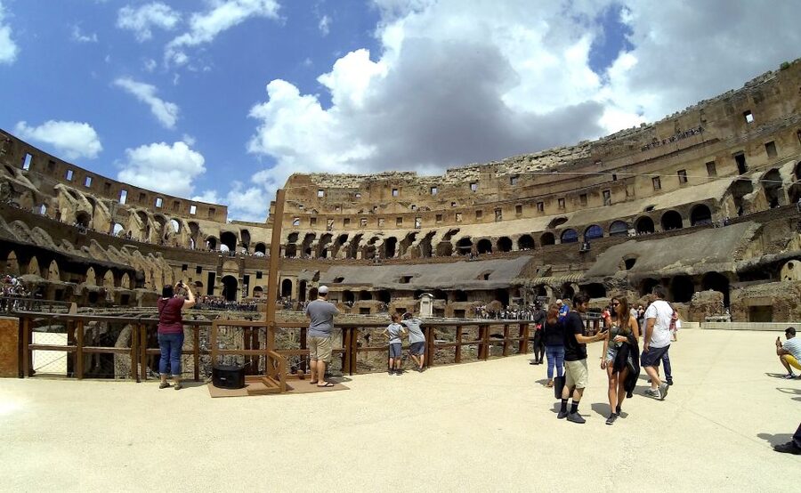 Rome: Colosseum Arena Guided Tour with Roman Forum Option - Meeting point at Piazza del Colosseo: arrive early, keep it simple