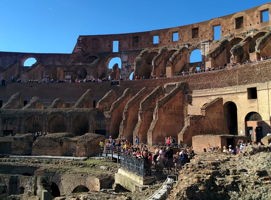 Rome: Colosseum Experience with Audio Guide and Arena Option - Using the Digital Audioguide App Inside the Colosseum