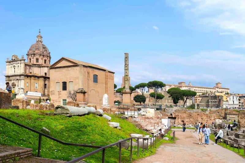 Rome: Colosseum, Forum, Palatine Hill Entry, and Audio Guide - Roman Forum: political drama plus everyday life