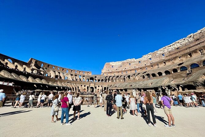 Rome: Colosseum, Forum & Palatine with Arena Access + Audio Guide - Key points to know before you go