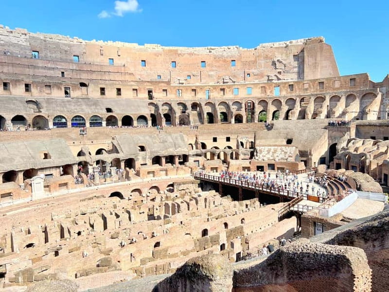 Rome: Colosseum & Forum with AudioGuide App + Optional Arena - Entering the Colosseum With Timed Tickets and Skip-the-Line Access