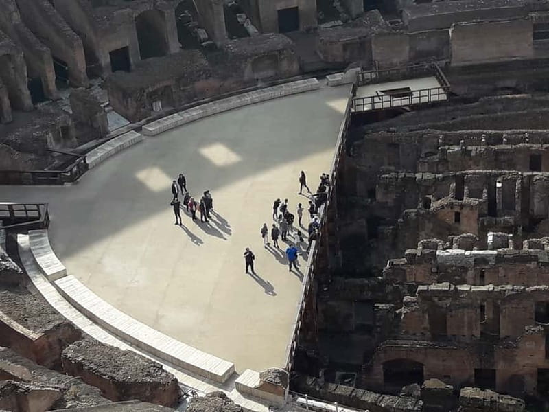 Rome: Colosseum Gladiator's Arena and Roman Forum Tour - Colosseum Through the Gladiators’ Gate, Then Onto the Arena Floor