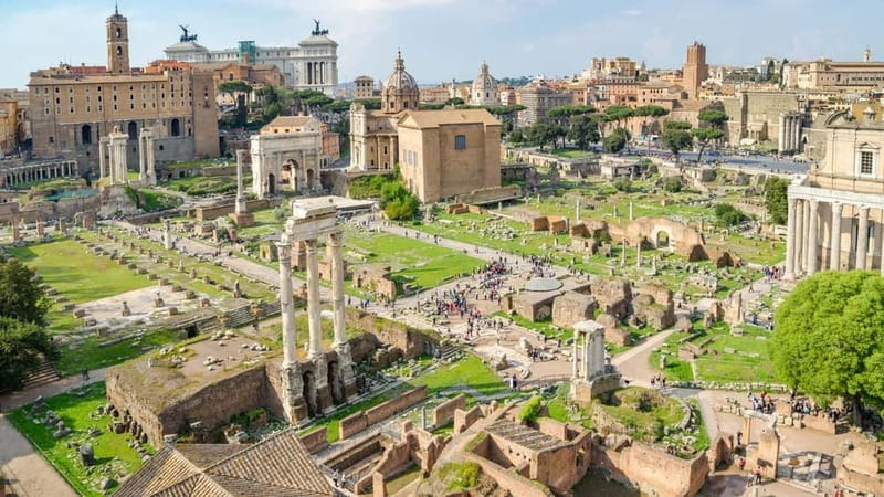 Rome: Colosseum Gladiator's Arena and Roman Forum Tour - Palatine Hill: Great views, tougher footing