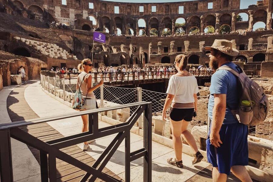 Rome: Colosseum, Palatine Hill, and Forum Guided Experience - Entering the Colosseum Without the Long Wait