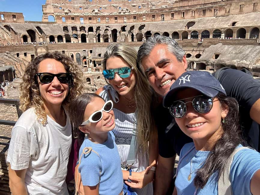 Rome: Colosseum, Roman Forum & Palatine Guided Tour - The Colosseum guided section: what to focus on