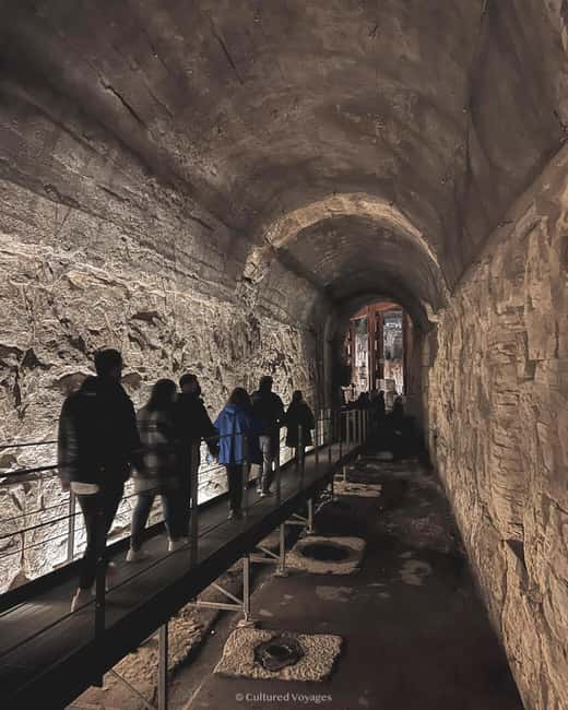 Rome: Colosseum Underground Experience, with Roman Forum - Entering the Colosseum like gladiators used to