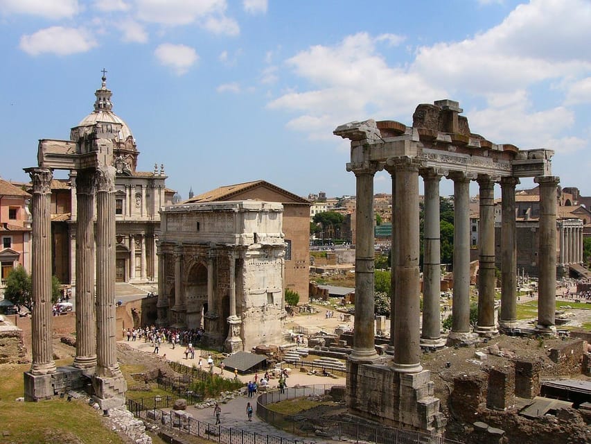 Rome: Colosseum with Access to Arena Floor and Ancient Rome - Temple of Julius Caesar Ruins in the Forum