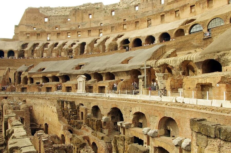 Rome: Colosseum with Access to Arena Floor and Ancient Rome - Arena Floor Views and Level 1 Seating Logic