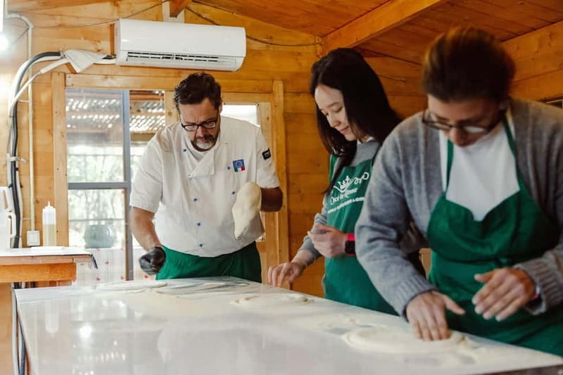 Rome: Combo Pizza and Pasta Cooking Class with Wine - Roman garden setting, chef-led and hands-on
