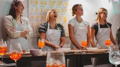 Rome Cooking Class: Make Pasta and 3 Spritz Cocktails