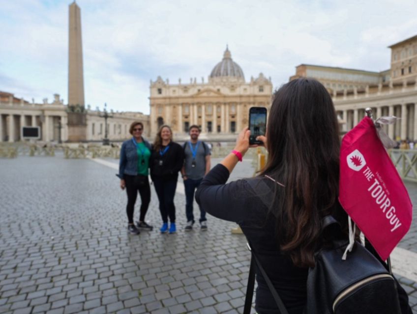 Rome Day Tour: Colosseum & Skip-the-Line Sistine Chapel - St. Peter’s Basilica photo stop via the Scala Regia