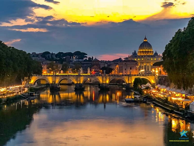 Rome: E-Bike Sunset Tour with Pizza Option - Guide Language and Group Size: What It Feels Like On the Ground