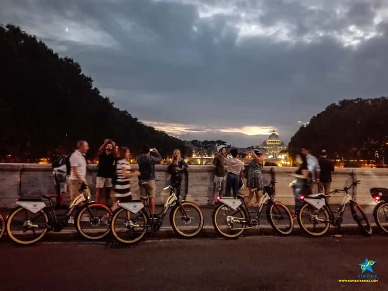 Rome: E-Bike Sunset Tour with Pizza Option - Castel Sant’Angelo and Piazza Navona: Twilight Views Without the Long Walk