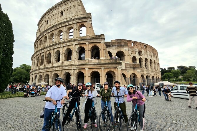 Rome E-Bike Tour with a Local! Top Attractions & Hidden Gems! - Colosseum angles and Circo Massimo views to kick off