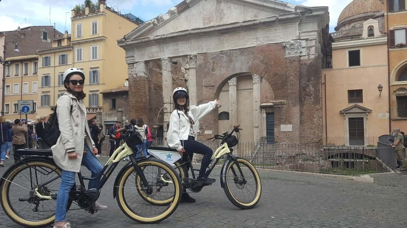 Rome: Early Morning E-Bike Tour - Trajan Forum to the Pantheon: turning squares into a connected story