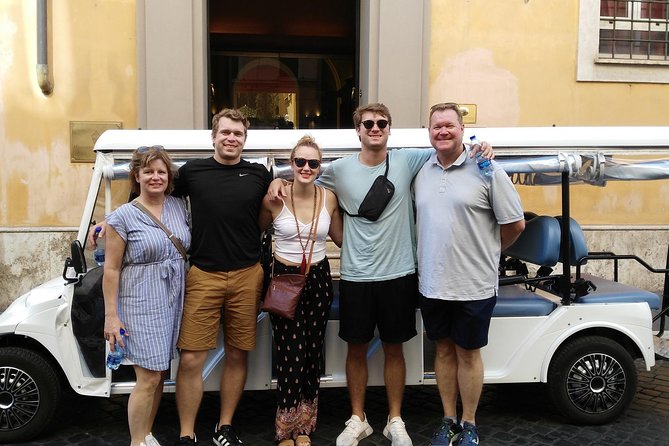 Rome: Evening Golf Cart Semi or Private Tour with Aperitivo - Piazza Navona and the Fountain of the Four Rivers: the payoff stop