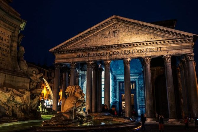 Rome: Evening Golf Cart Semi or Private Tour with Aperitivo - Pantheon outside and the extra stops that fill in the gaps