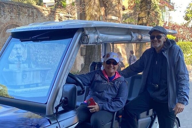 Rome: Exclusive Private Golf Cart Tour - St. Peter’s Square in the same half-day plan