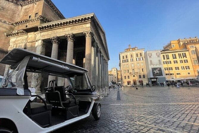 Rome: Exclusive Private Golf Cart Tour - How much time you get, and how to use it well