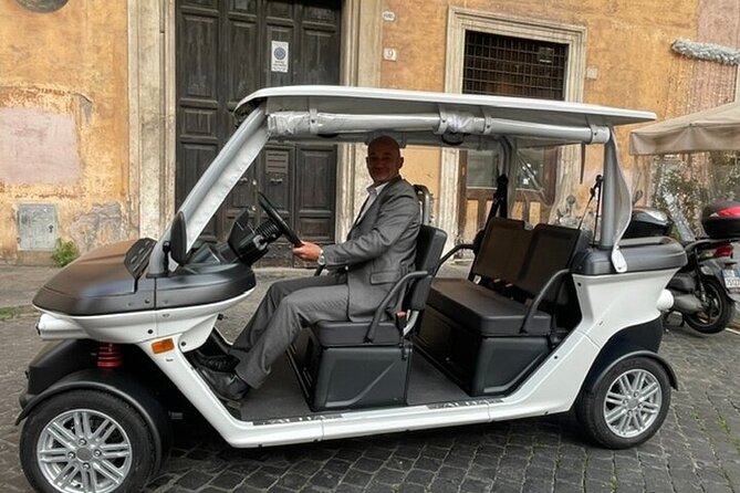 Rome: Exclusive Private Golf Cart Tour - Meeting up: pickup, meeting point, and where the tour ends