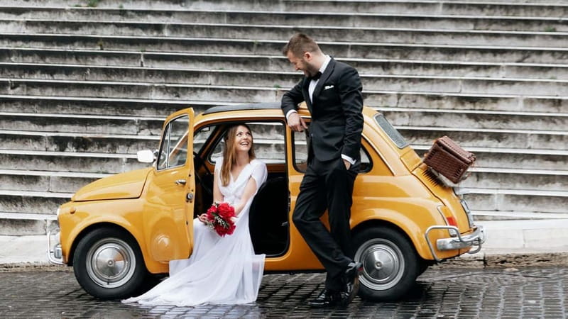 Rome: Fiat 500 Vintage Photography Service in Rome - The Colosseum photo stop: more than a snap, it is framing