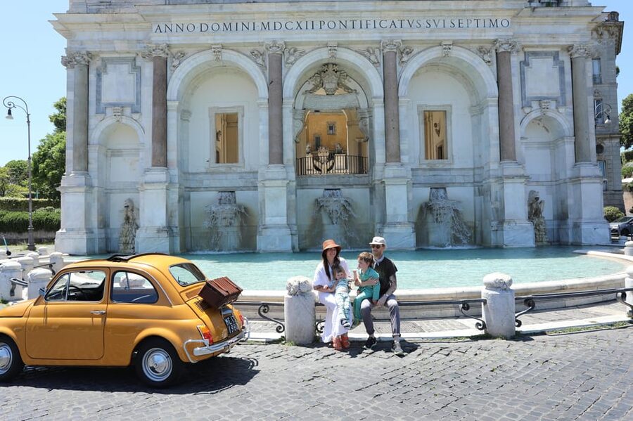 Rome: Fiat Cinquecento Vintage Photography Service - How the Photo Tour Works: Guided Stops With Real Photographer Time