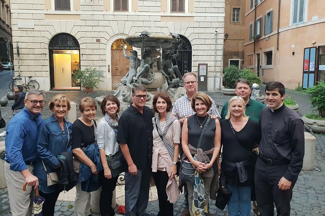 Rome Food Tour by Night in the Jewish Ghetto & Campo Marzio with Wine Tasting - Basilica di Sant’Eustachio: real espresso and a calm pause