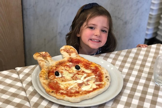 Rome For Kids: Small Group Pizza Making Class - Inside the restaurant kitchen: Ristorante Pizzeria Pasquino setup