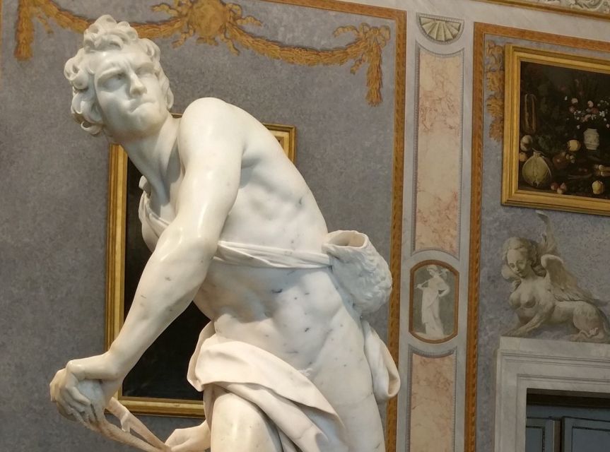 Rome: Galleria Borghese Museum Entry Ticket and Guided Tour - The Salone and ceiling frescoes: foreshortening you can actually see