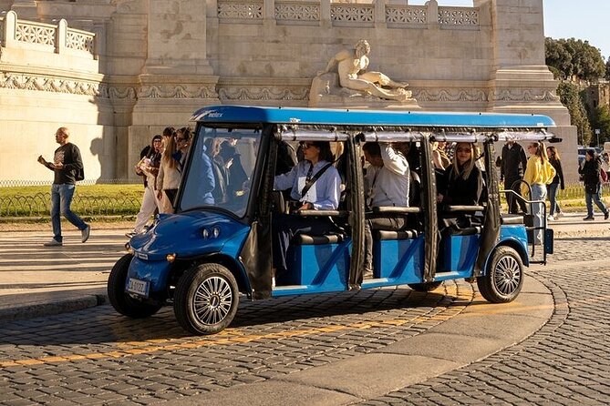 Rome Golf Cart Tour - Circus Maximus (Mitreo del Circo Massimo): Panoramas With Minimal Walking