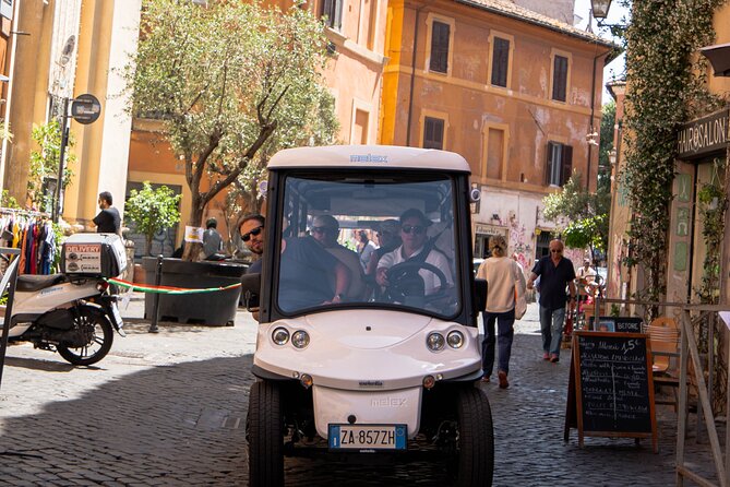 Rome Golf Cart Tour : Half-Day Private or Small Group Sightseeing - Getting to Piazza di Santa Caterina della Rota, then onto the cart