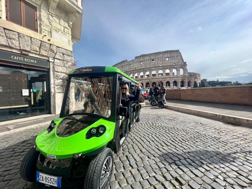 Rome: Golf Cart Tour with Artisanal Gelato Tasting - Key Points I’d Prioritize