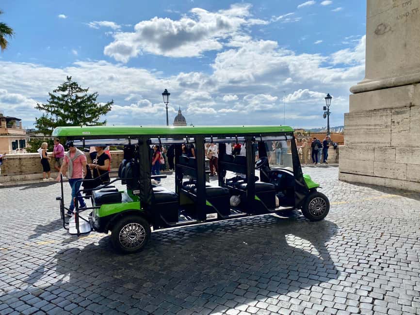 Rome: Golf Cart Tour with Artisanal Gelato Tasting - Bocca della Verità, Mouth of Truth, and a Fun Pause From the Route