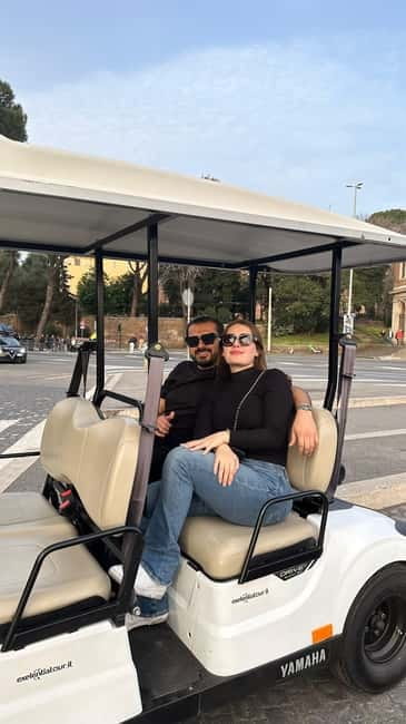 Rome: Golf Cart Tour with Professional Photoshoot - Pantheon stop for a view: you get the big moment, not the long line