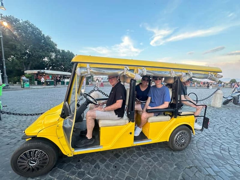 Rome: Golf Cart Tour with Professional Photoshoot - Price and value: $80 for 2 to 2.5 hours, and why it can be worth it