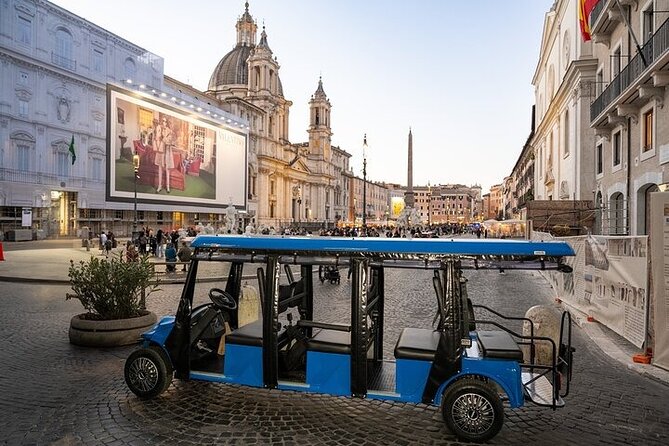 Rome Golf Cart Tour - Start Point by the Colosseum: Get Your Bearings Immediately
