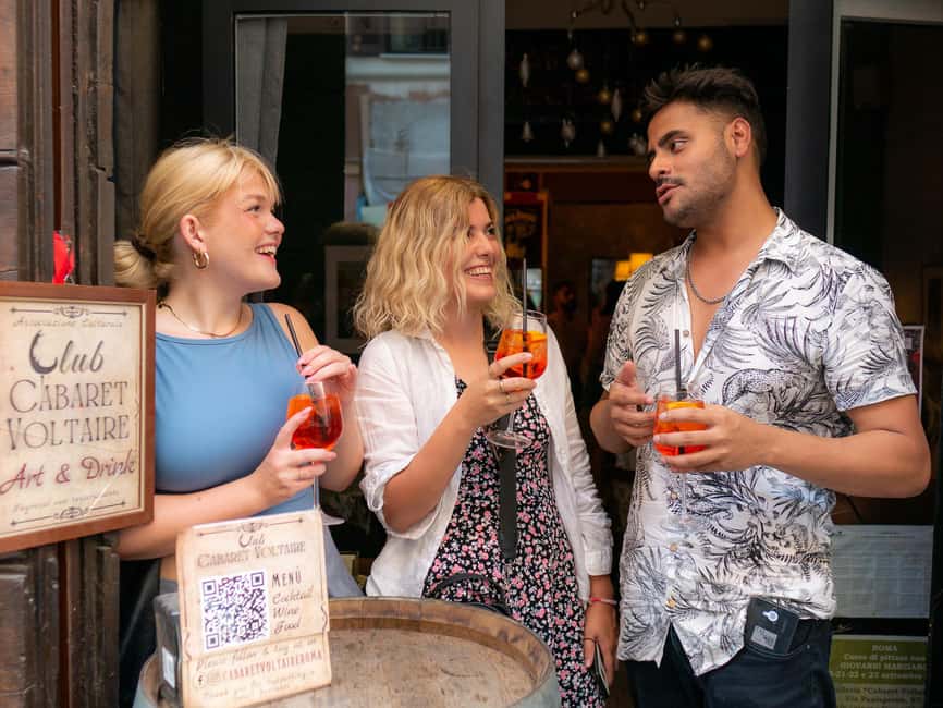 Rome: Guided Bar Crawl with Drinks & Dark History - Rome Gets Honest After Dark in Monti