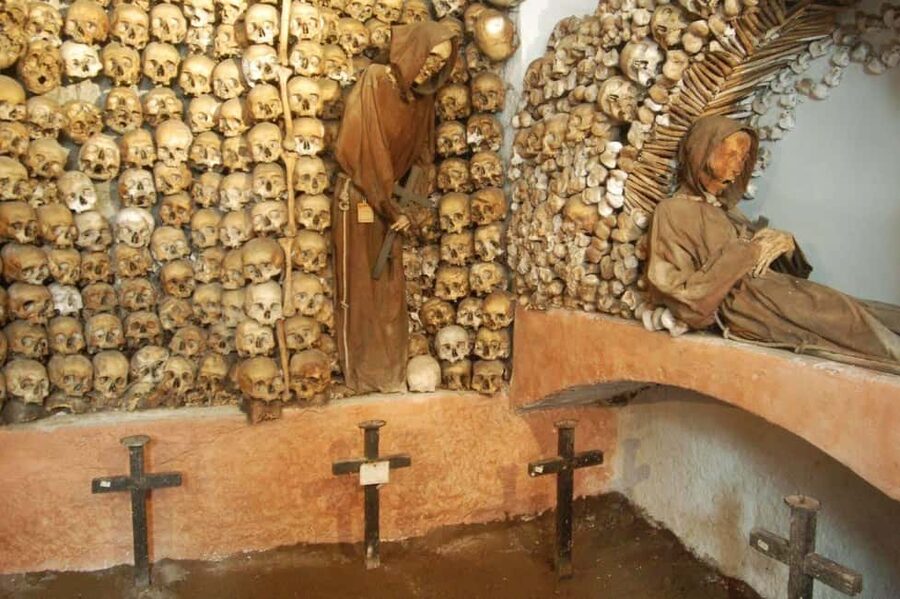 Rome: Guided Catacombs Tour & Capuchin Crypt (Audio Guide) - Start at Touristation Aracoeli, then ride the panoramic bus