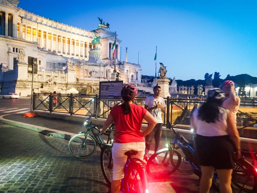Rome :guided night e-bike tour with typical ice-cream - Starting at the Pyramid of Cestius, Then Rolling Toward Trastevere