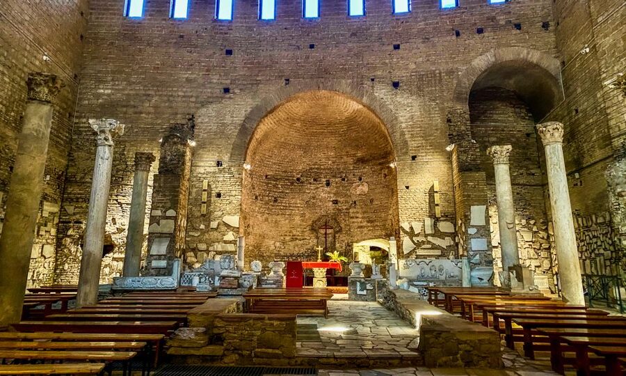Rome: Guided Roman Catacombs Tour with Transfers - Basilica of Nereus and Achilleus: the 4th-century payoff underground