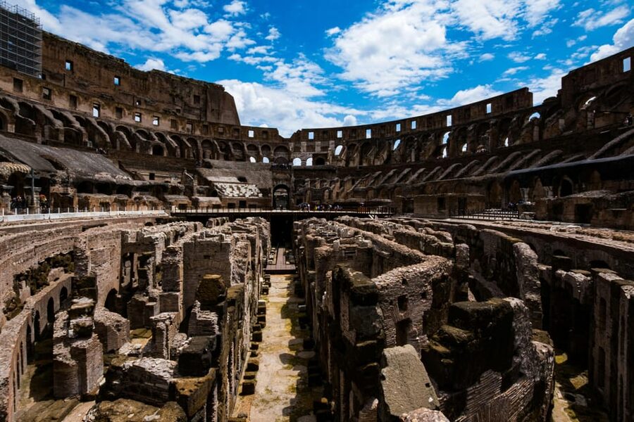 Rome: Guided Tour of Colosseum and Ancient Rome - What happens before you enter: security, headsets, and reserved entry