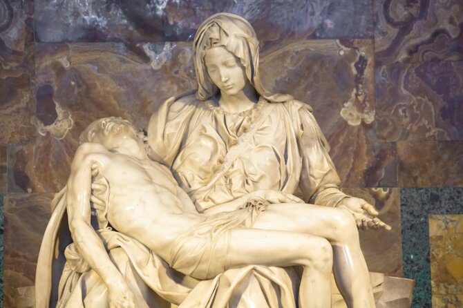 Rome: Guided Tour of St. Peter's Dome Climb, Basilica & Vatacombs - Inside St. Peter’s Basilica: art, scale, and guided time well used